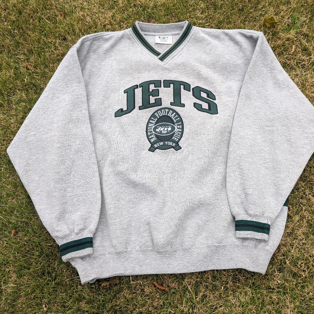 Jets Football Sweatshirt - Embroidered
